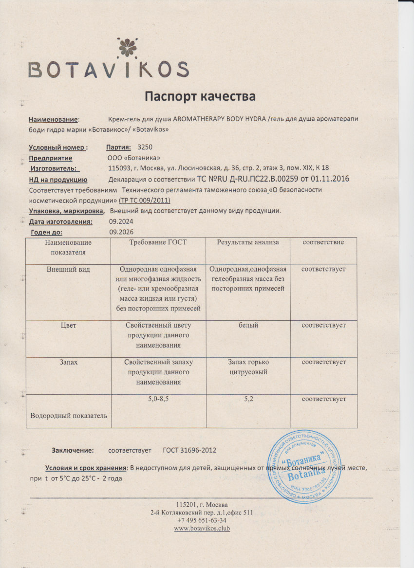 Паспорт №092024